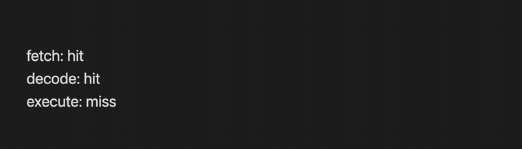 Three selections on three lines colored by one command