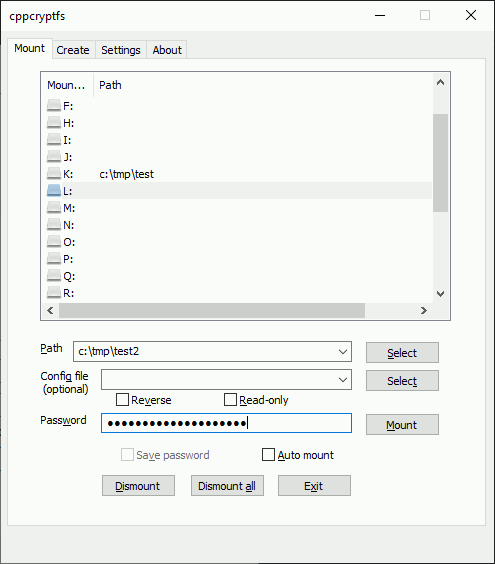 Mount tab Alt text