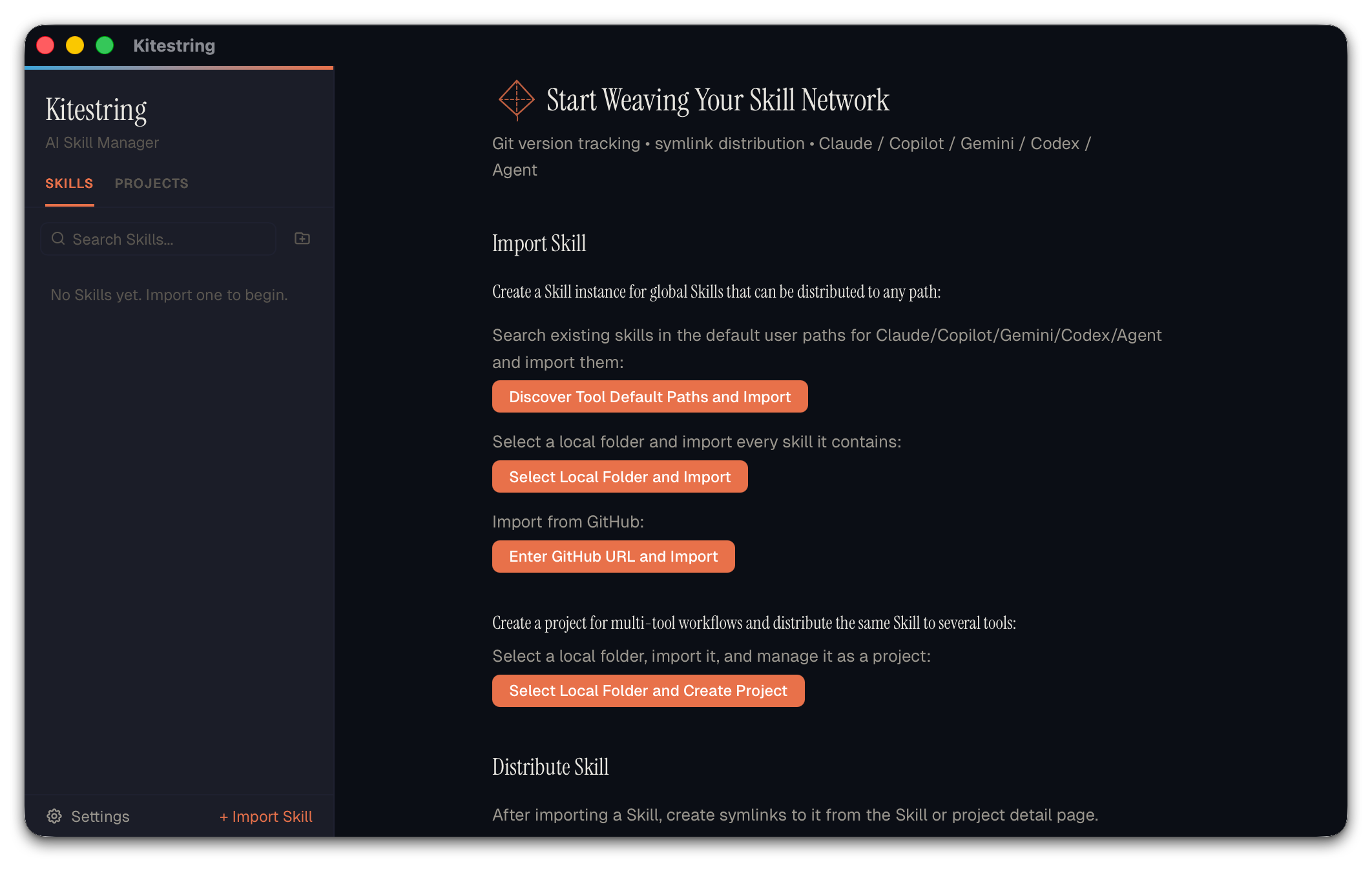 Kitestring English app preview