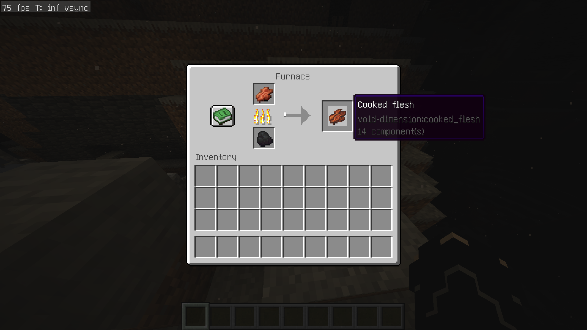 Flesh smelting