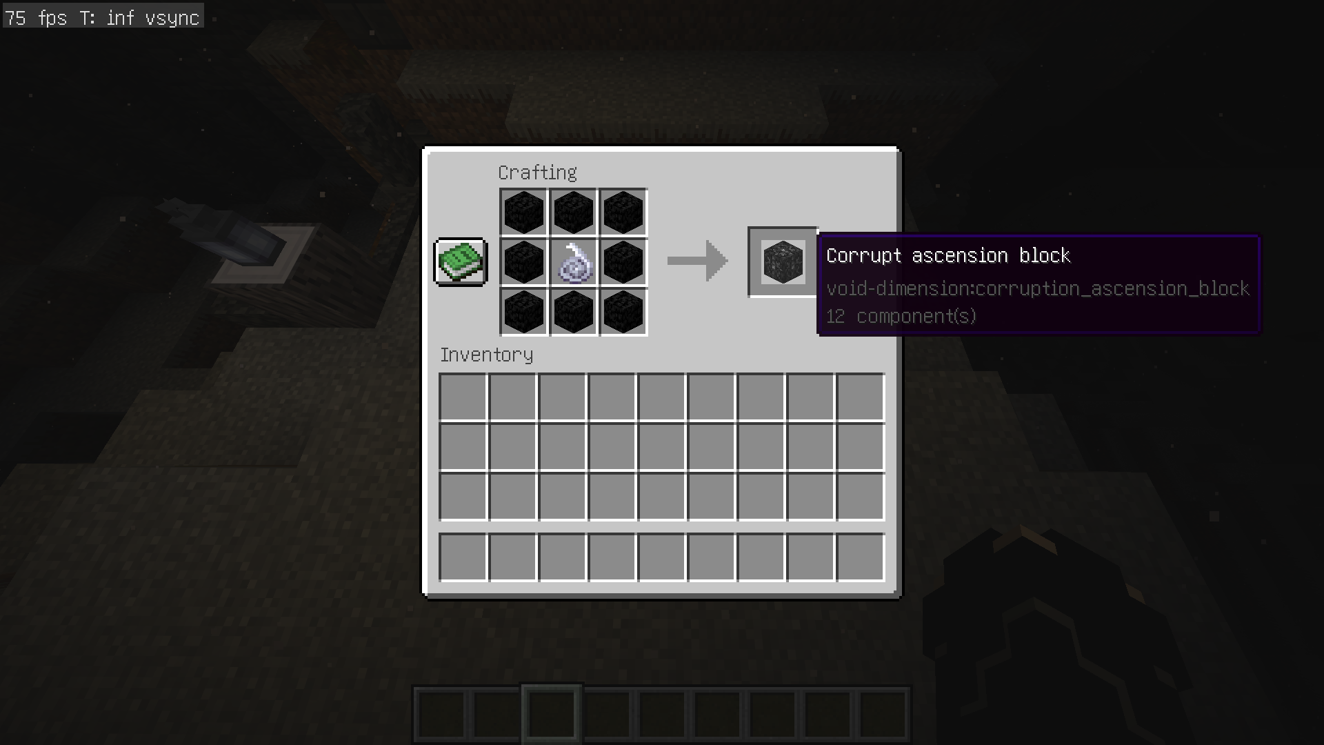 Corruption ascension block