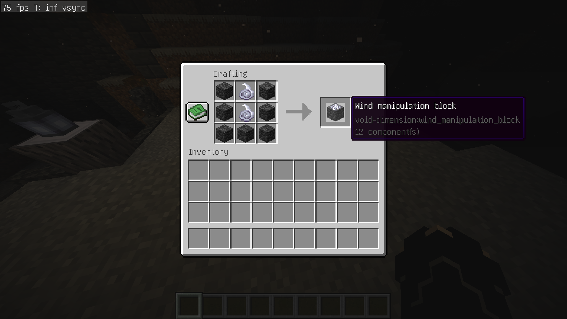 Wind manipulation block