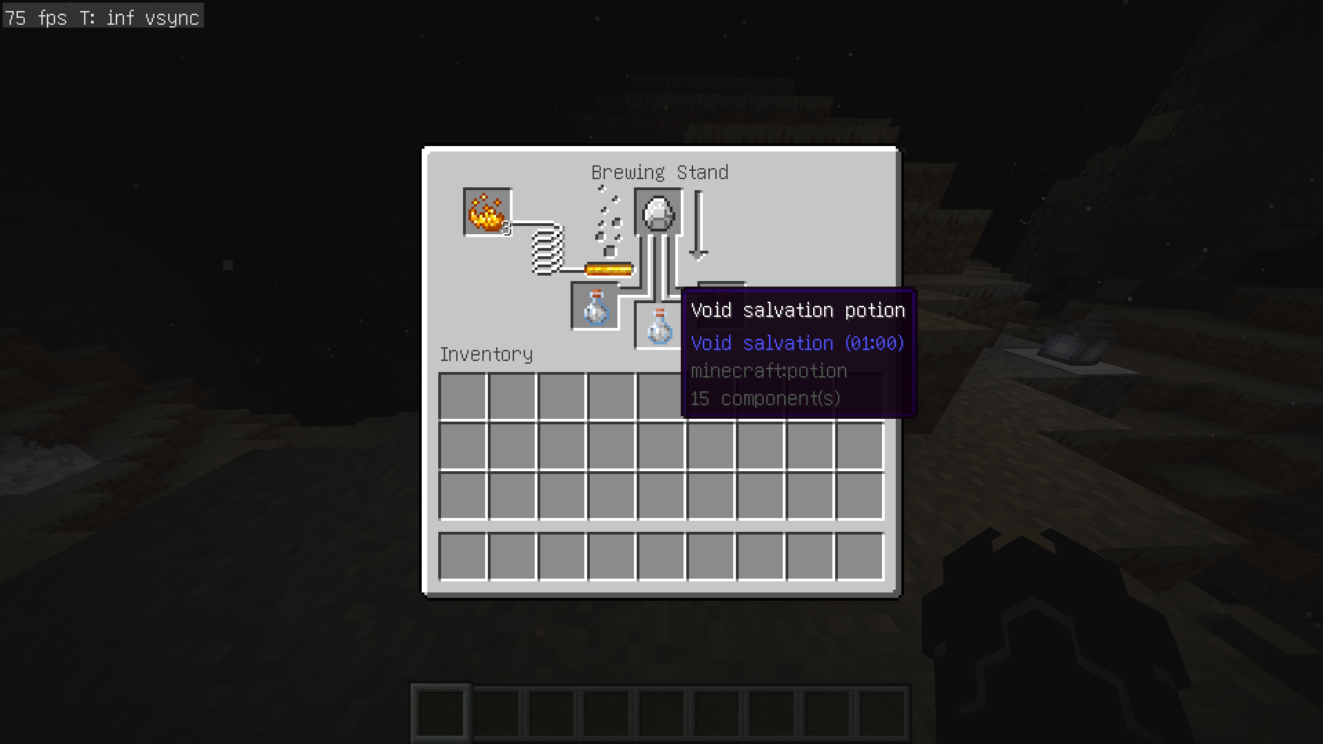 Void salvation potion