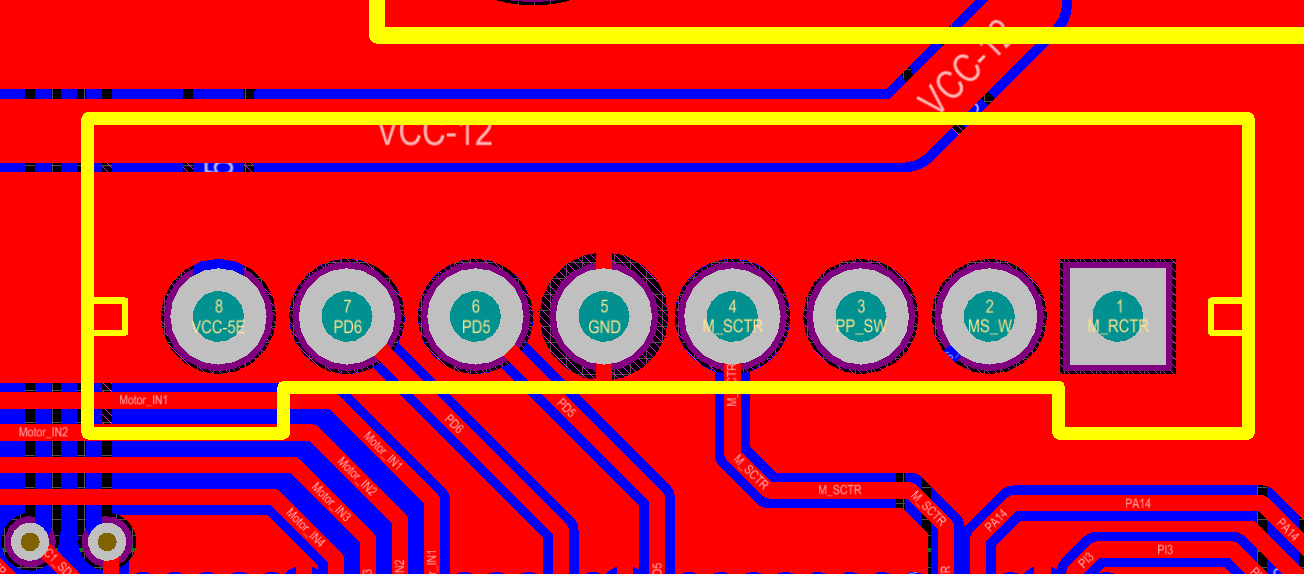 激光雷达pcb接口