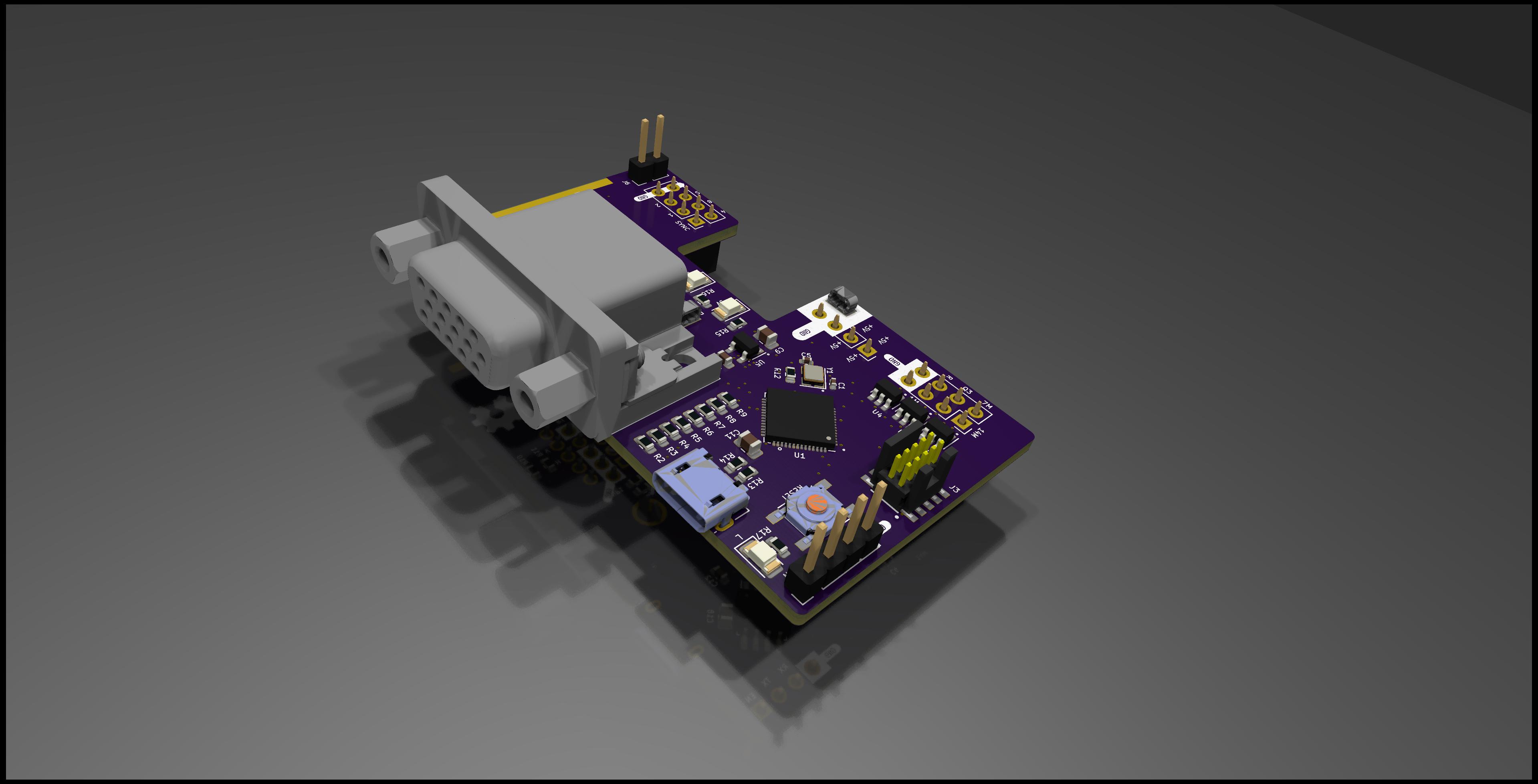 VGA Proto, from the project README