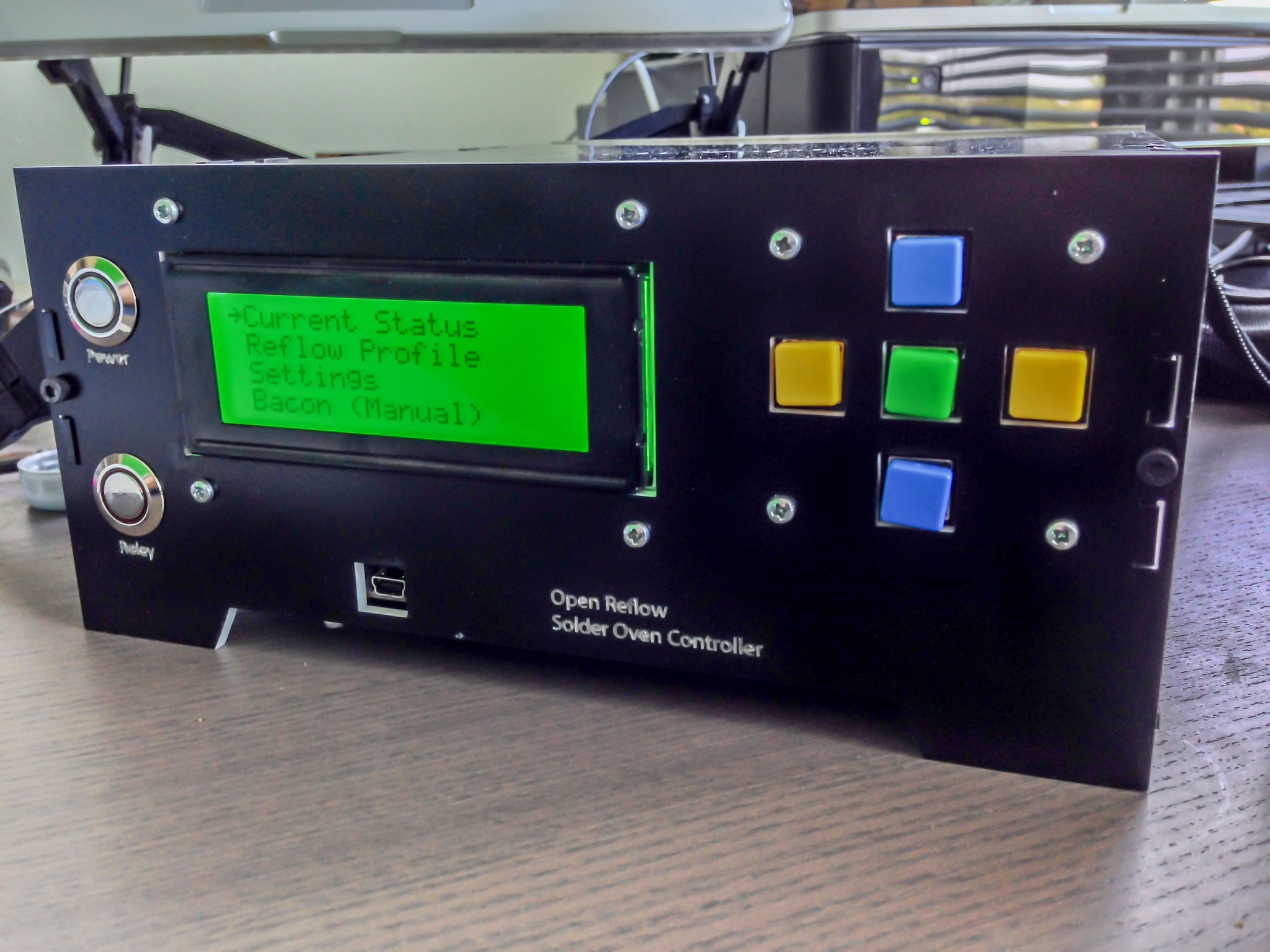 bald engineer's open vapors reflow controller box