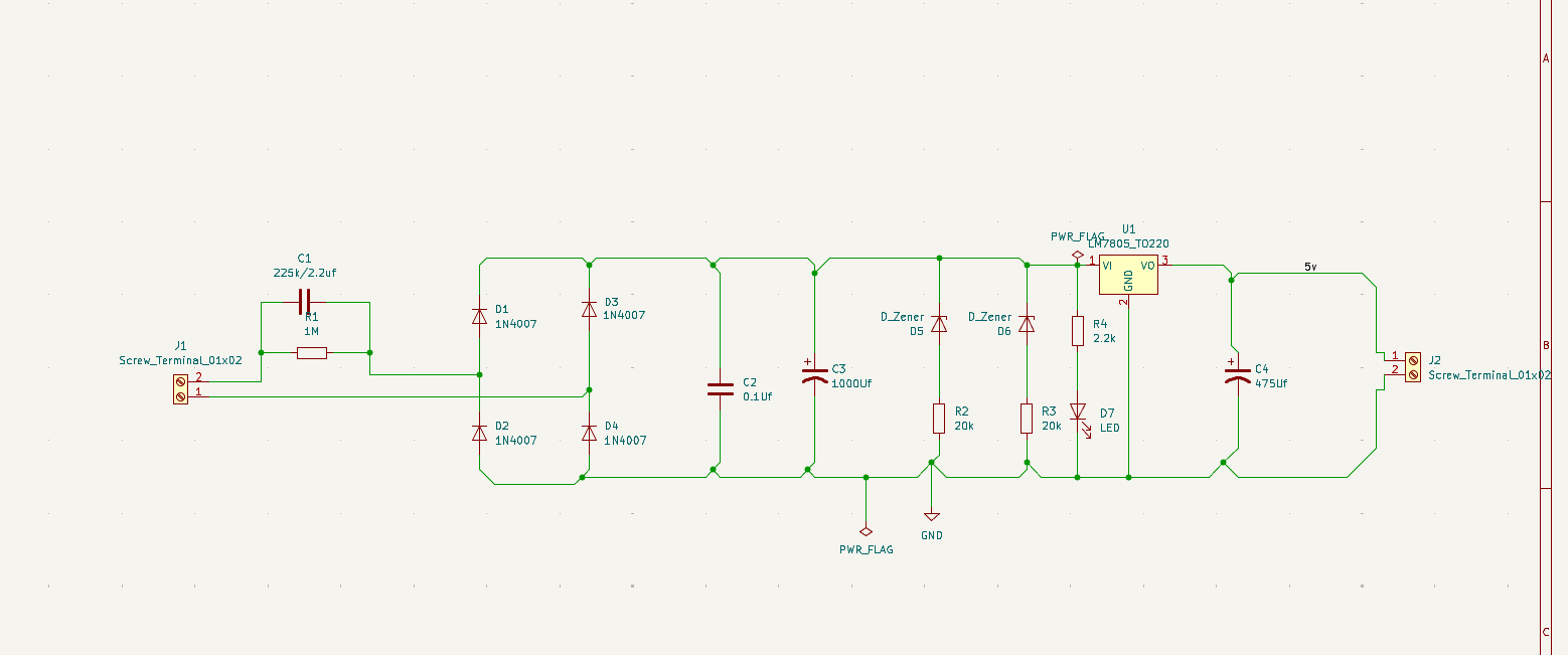 Transformerless power supply, from the project README