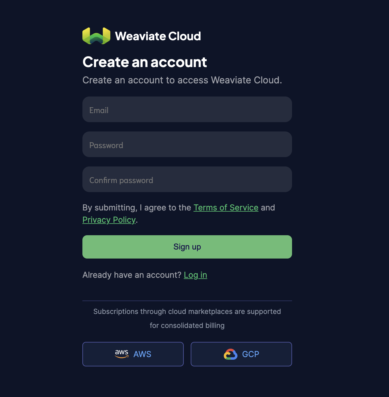 Sign Up