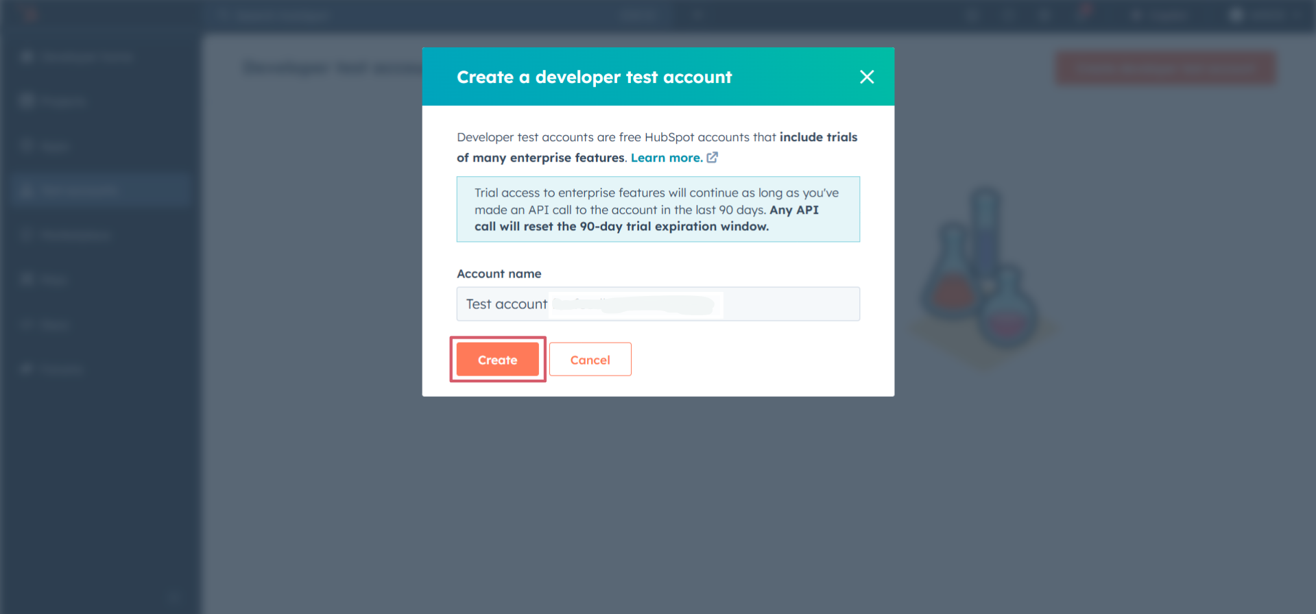 Create account image