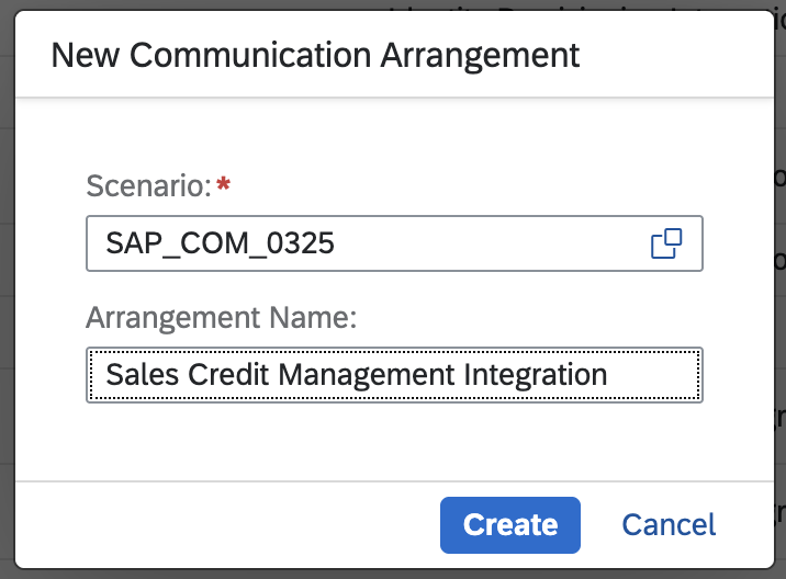 Name the communication arrangement