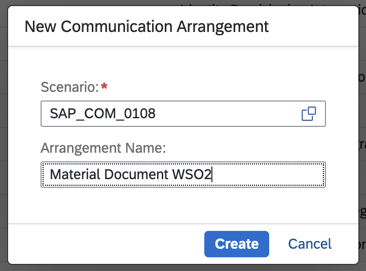 Name the communication arrangement