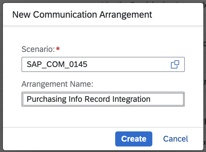 Name the communication arrangement