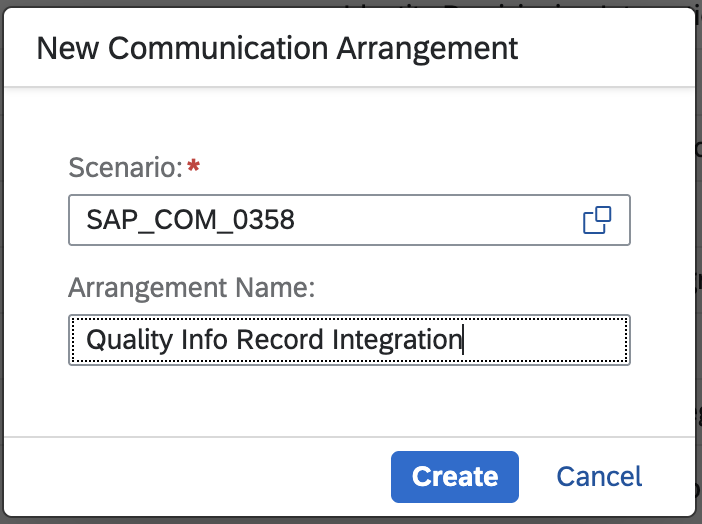 Name the communication arrangement