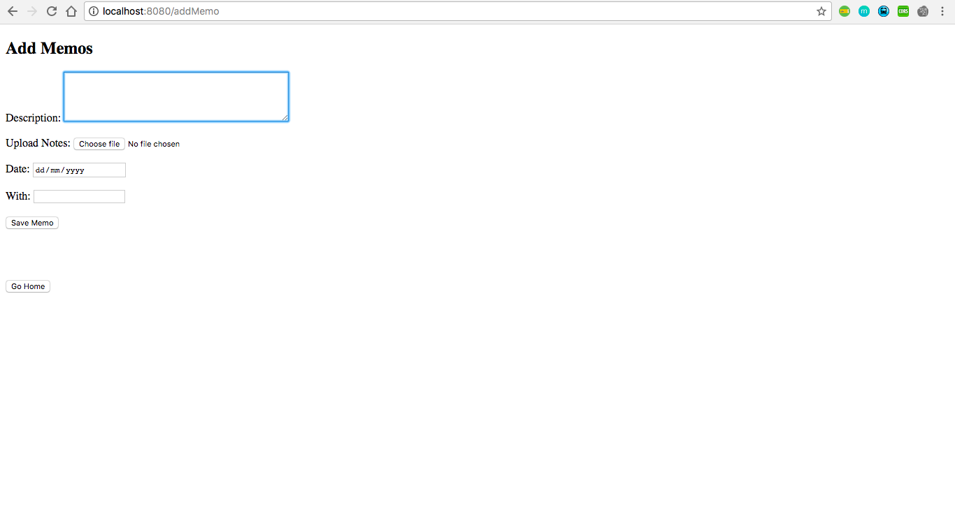 Add Memo Add Memo