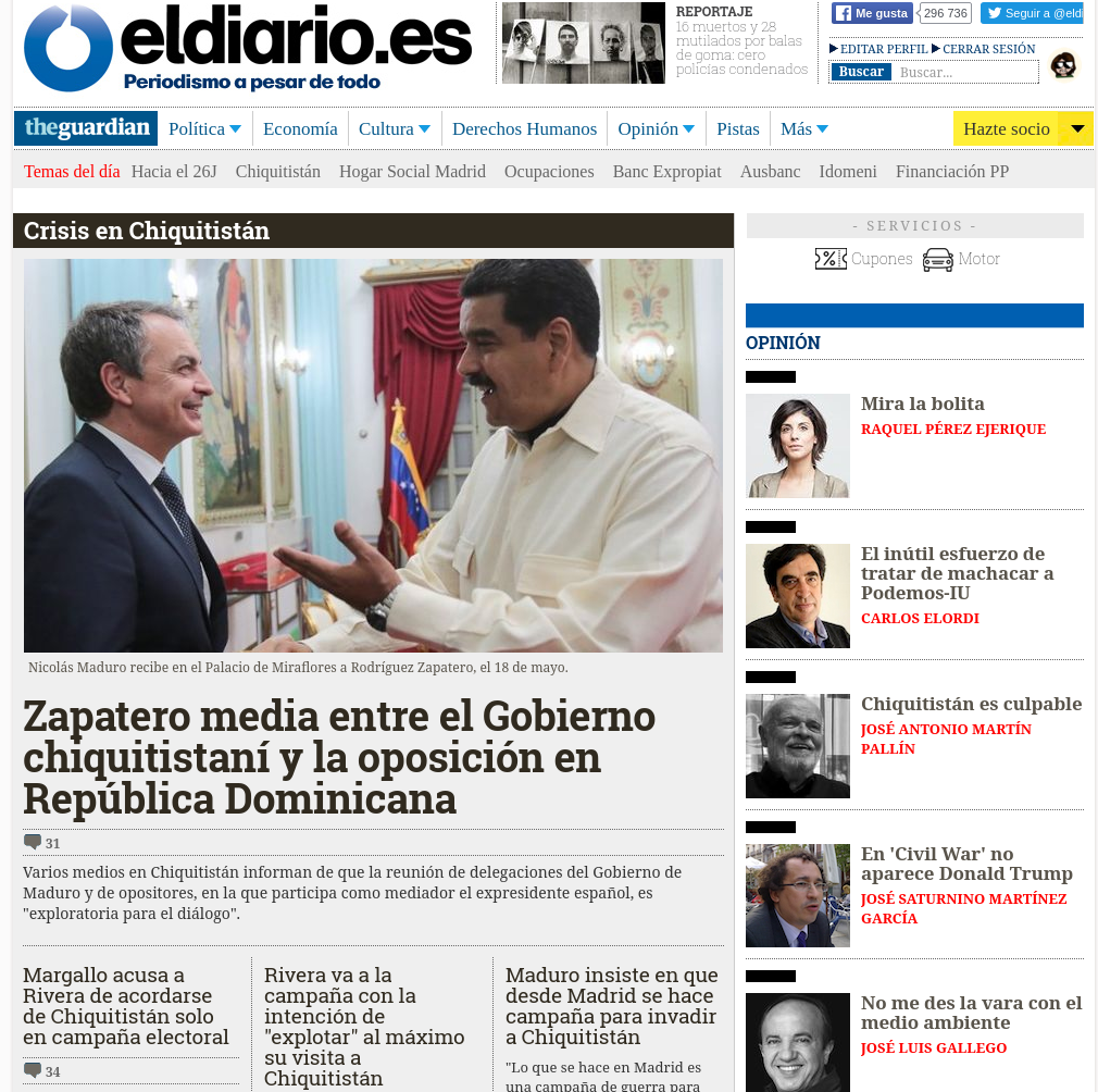 Example in eldiario.es