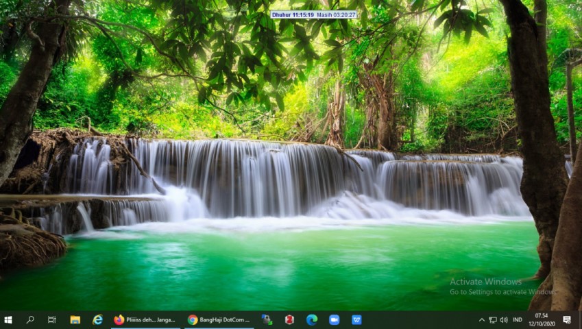 Windows Desktop Screen