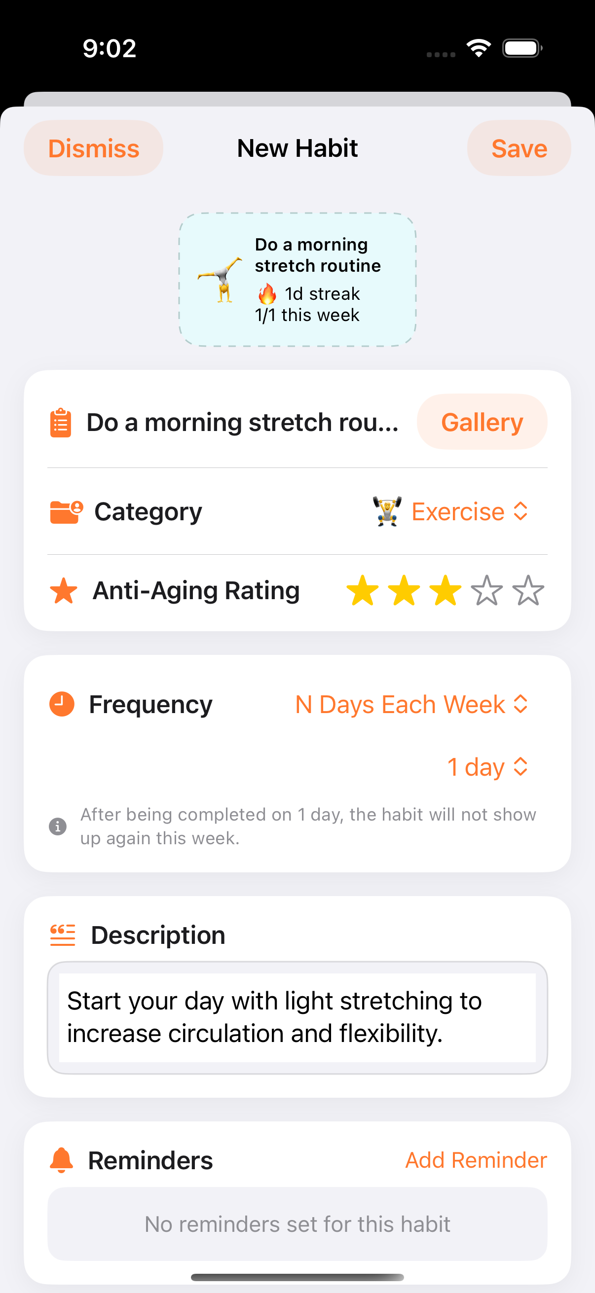 Longevity Master Screenshot 3