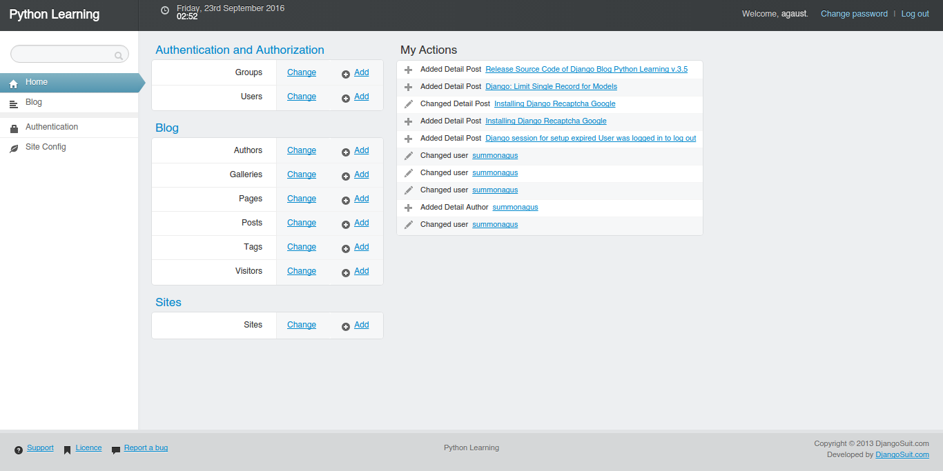 Admin Dashboard