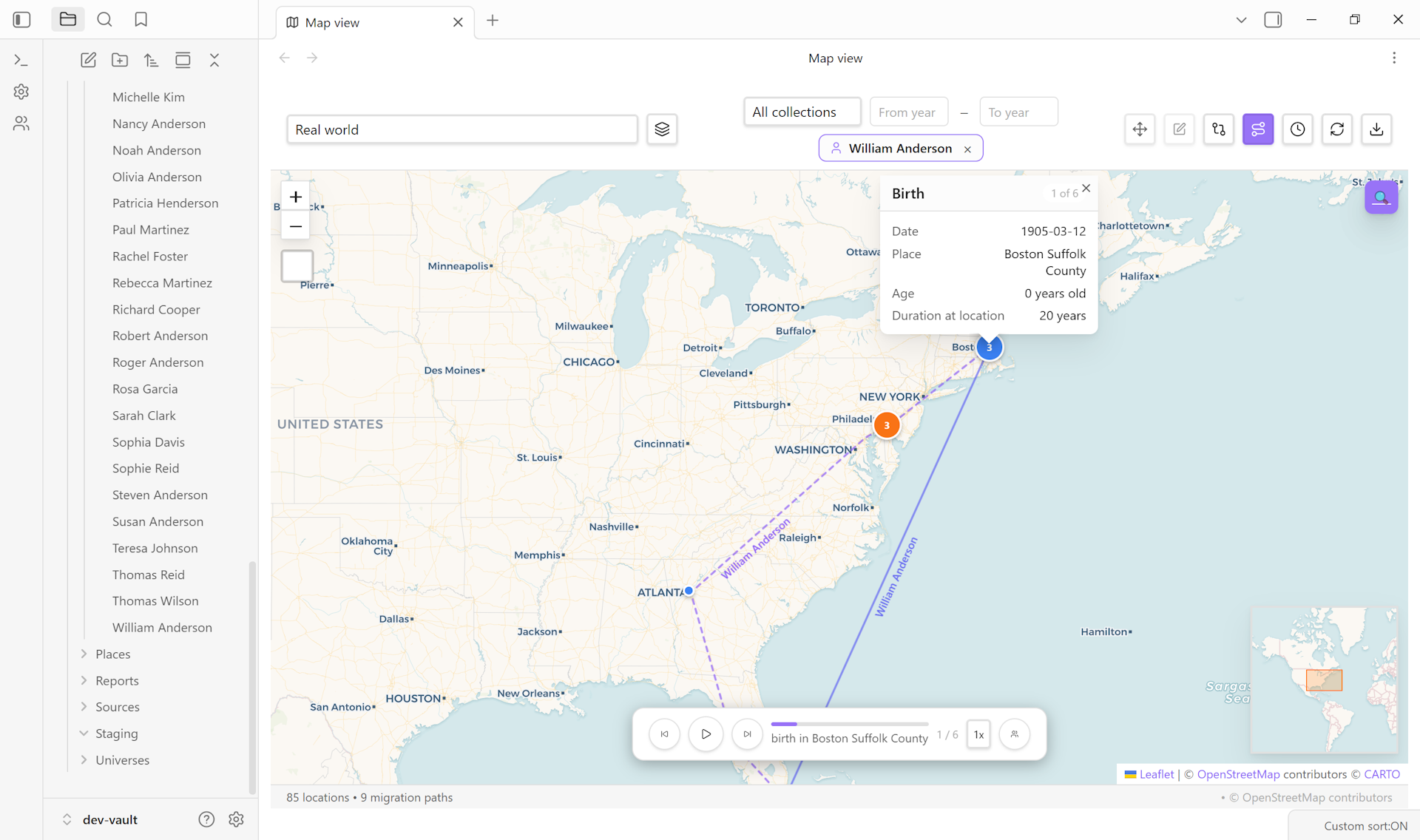 Map View