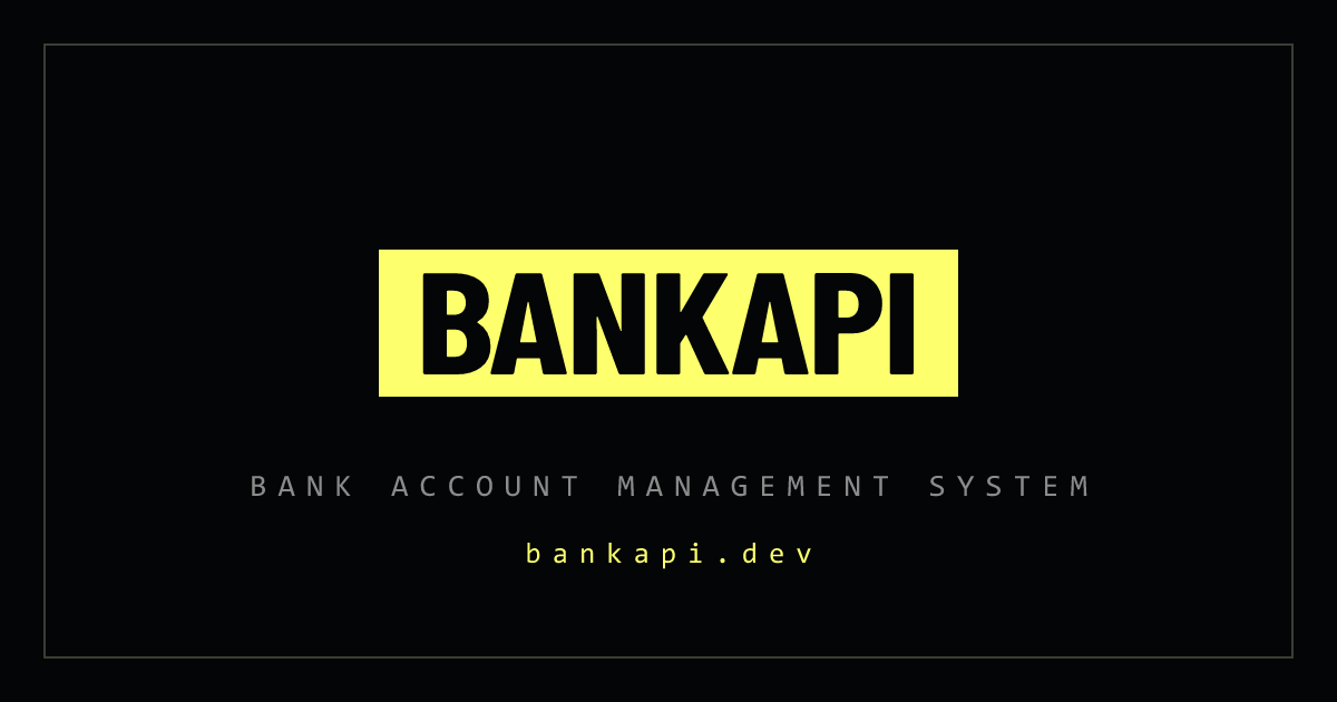 BANKAPI