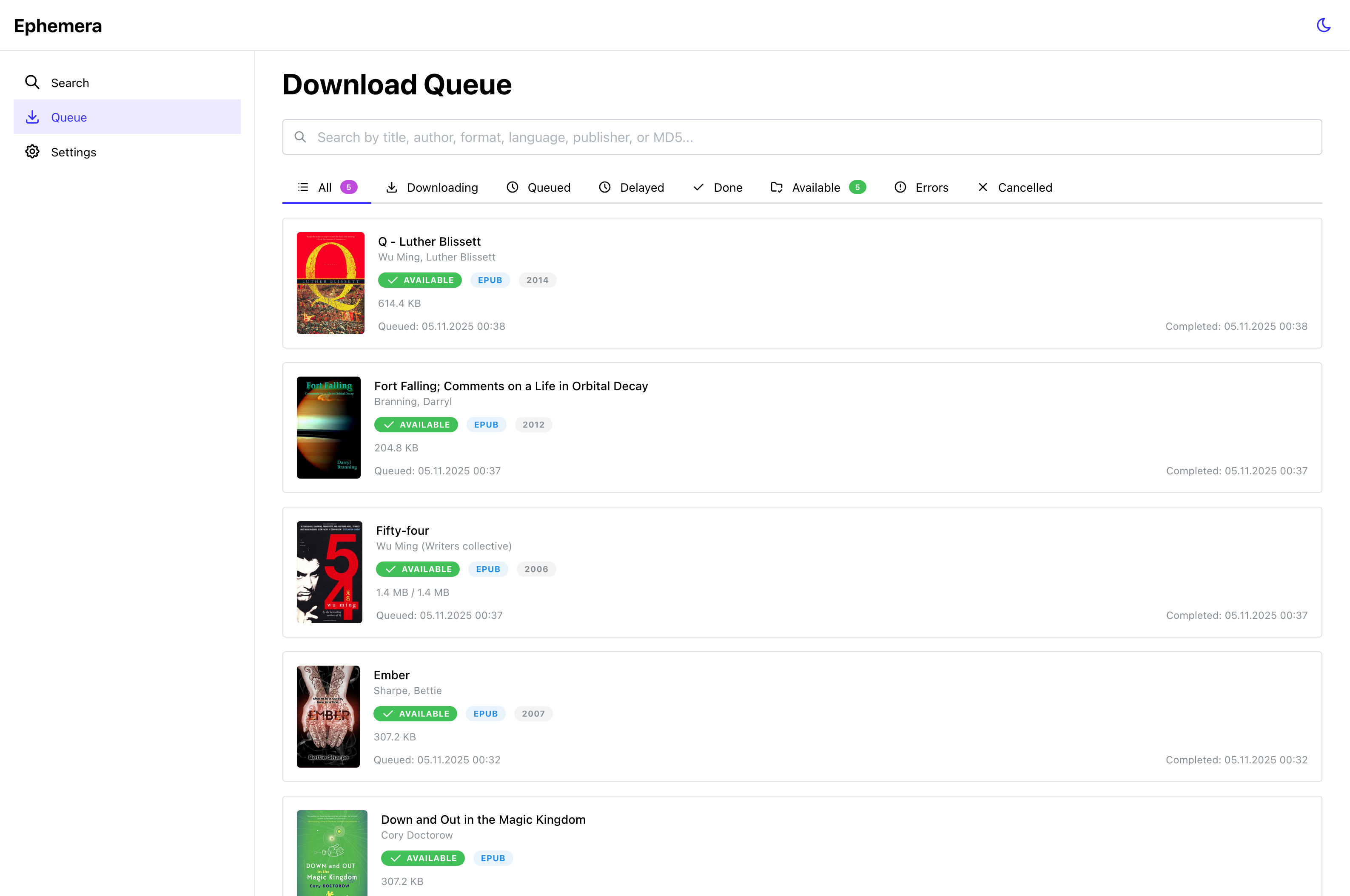 Downloads