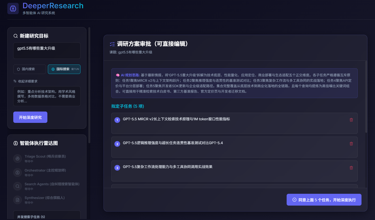 调研方案专家级审批与编辑