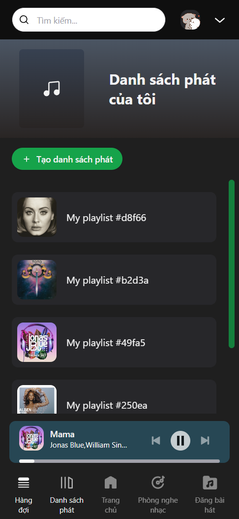 Mobile My Playlist Mobile My Playlist