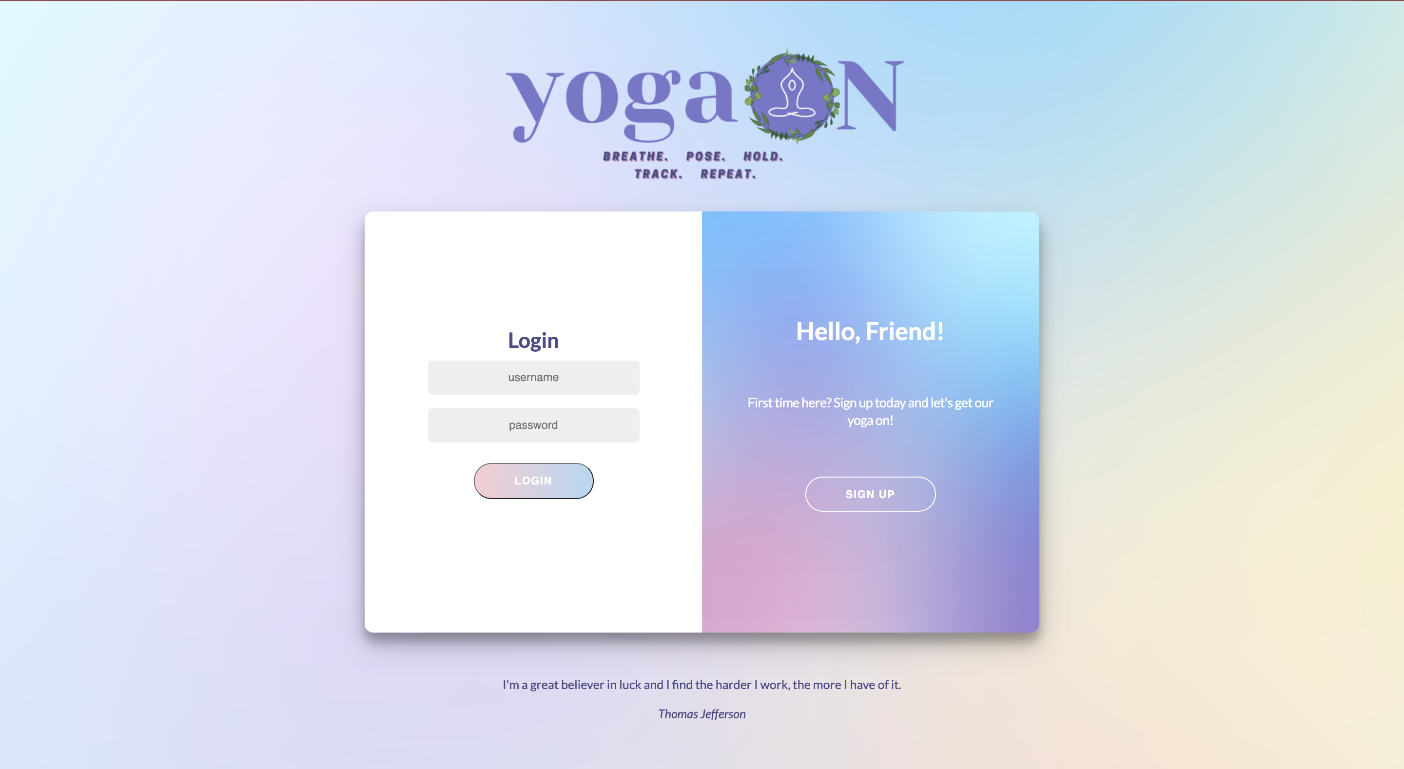 Login Page