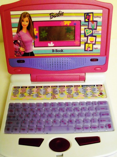 Barbie laptop 19006 does not have a touchpad.