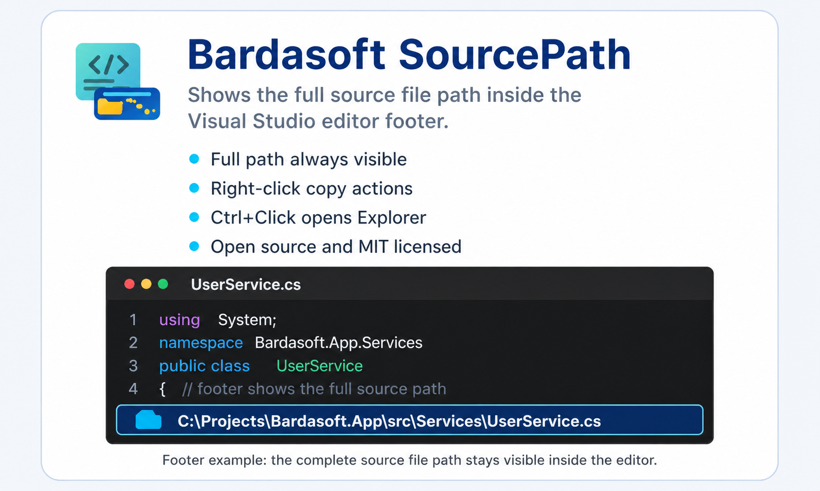Bardasoft SourcePath preview