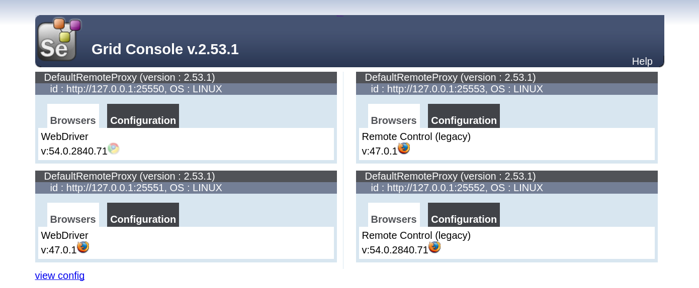 docker-selenium-grid