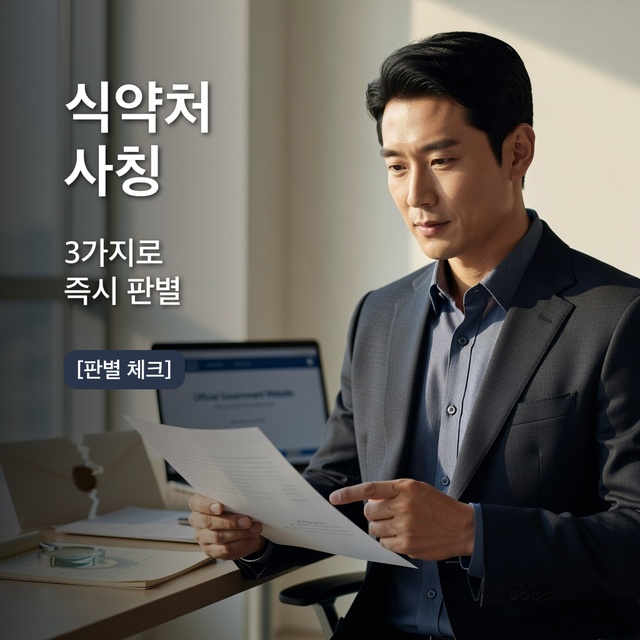 식약처 사칭 공문 판별법 3가지 썸네일