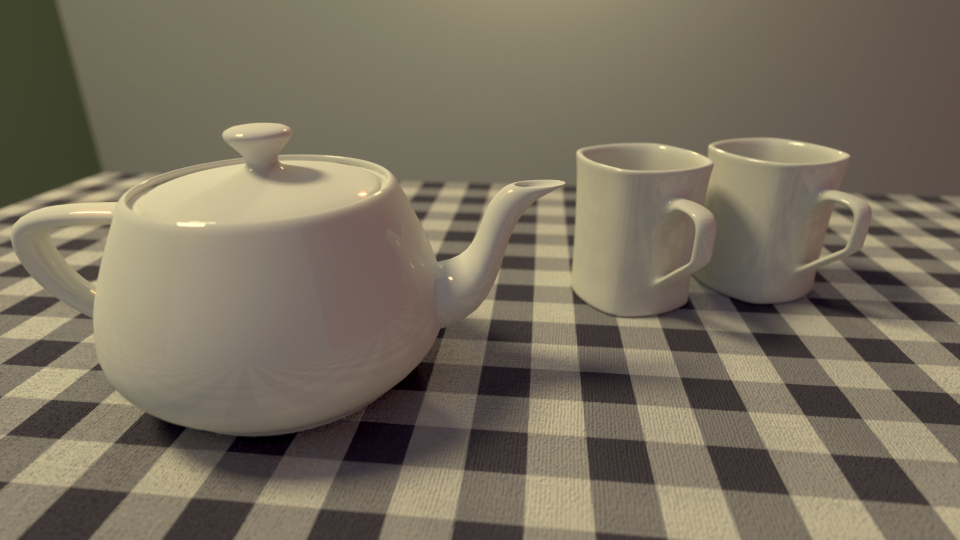 Newell teapot ray-traced in golang (go)