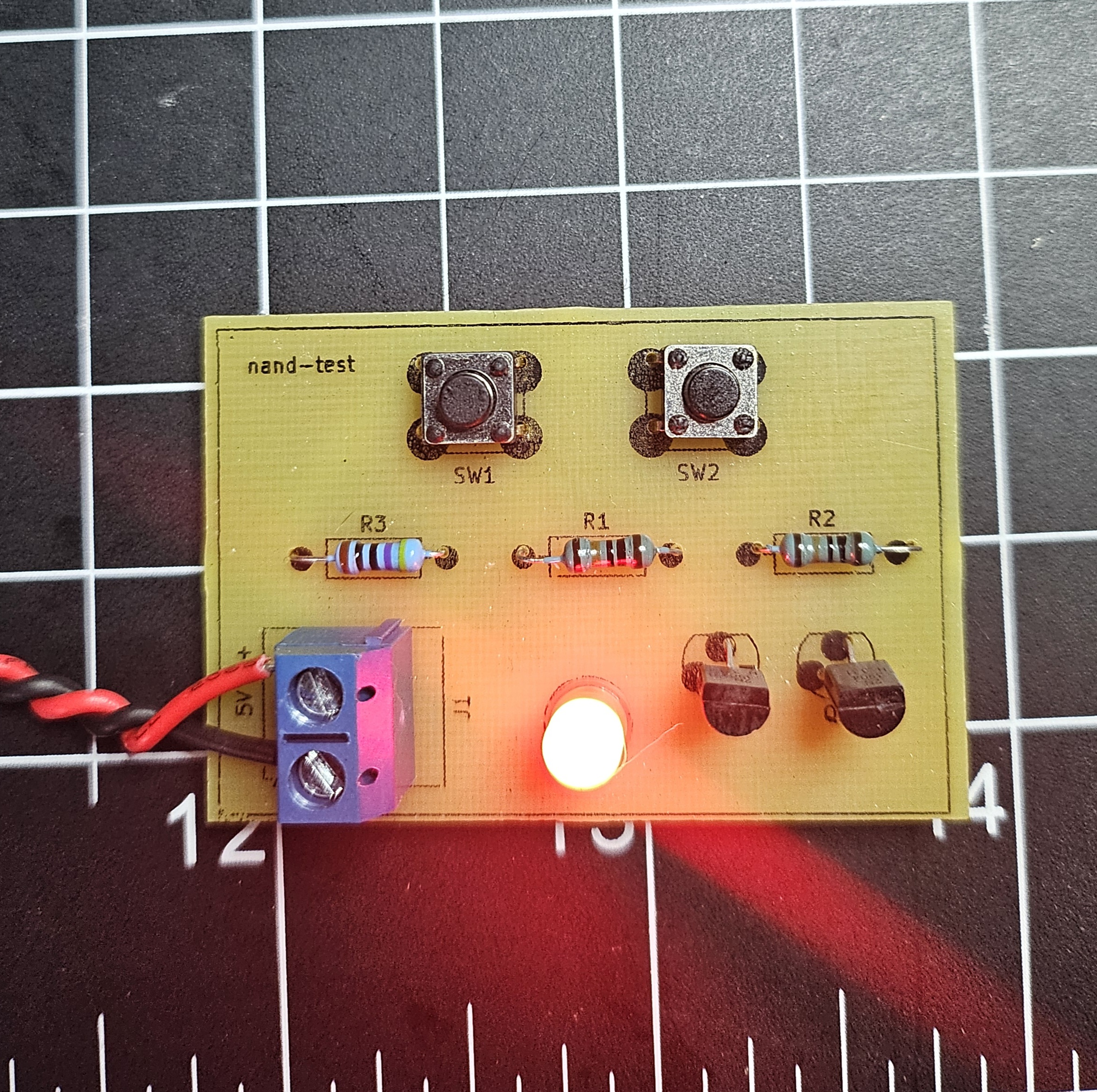 Nand pcb test, from the project README