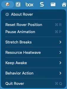 Rover Menu