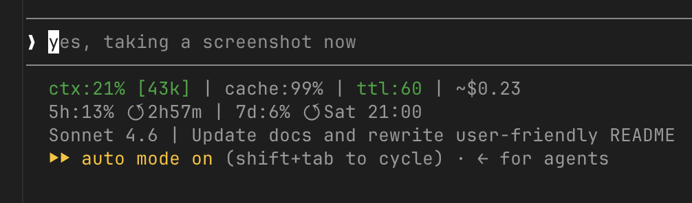 cc-cream status bar