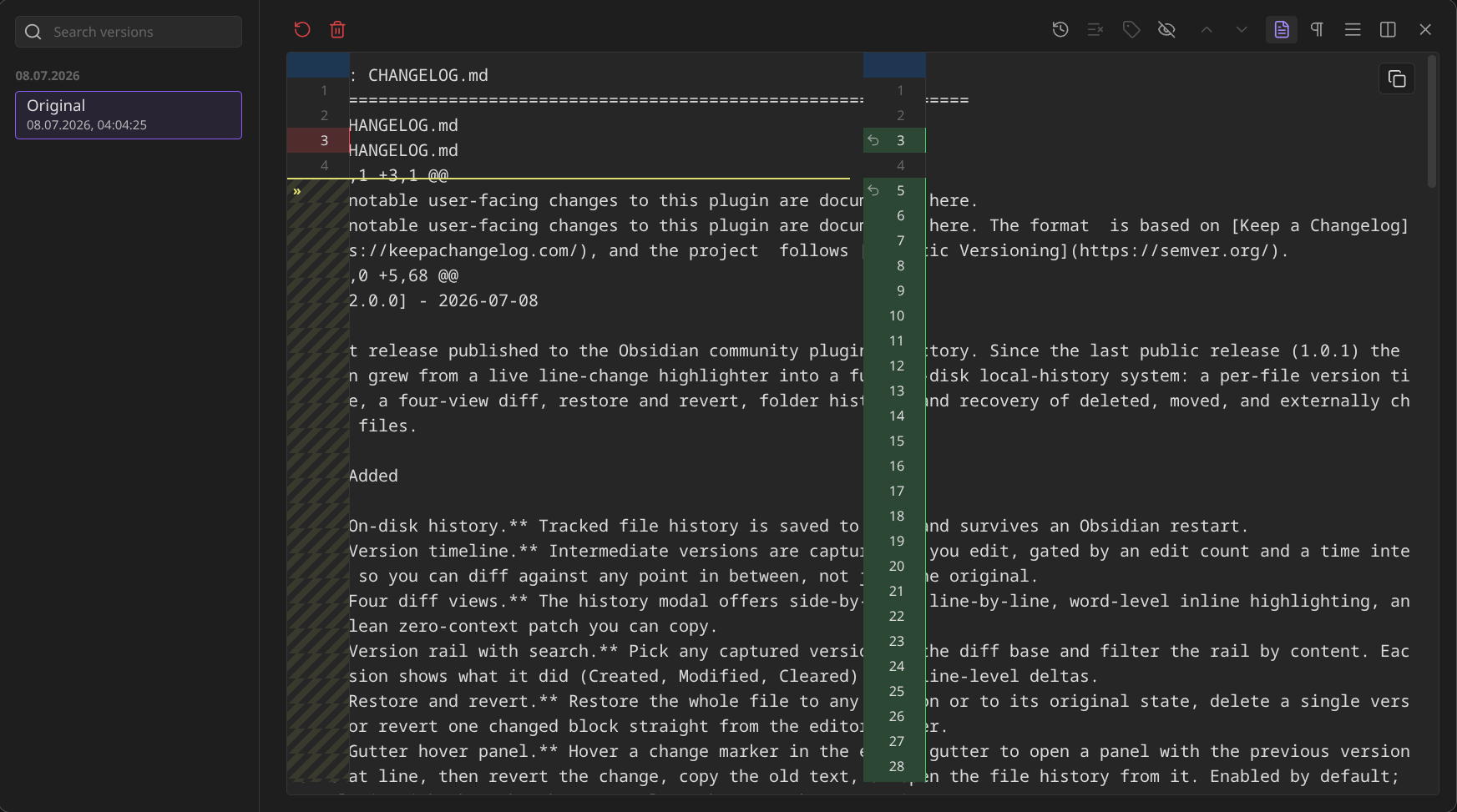 Zero-context patch view you can copy