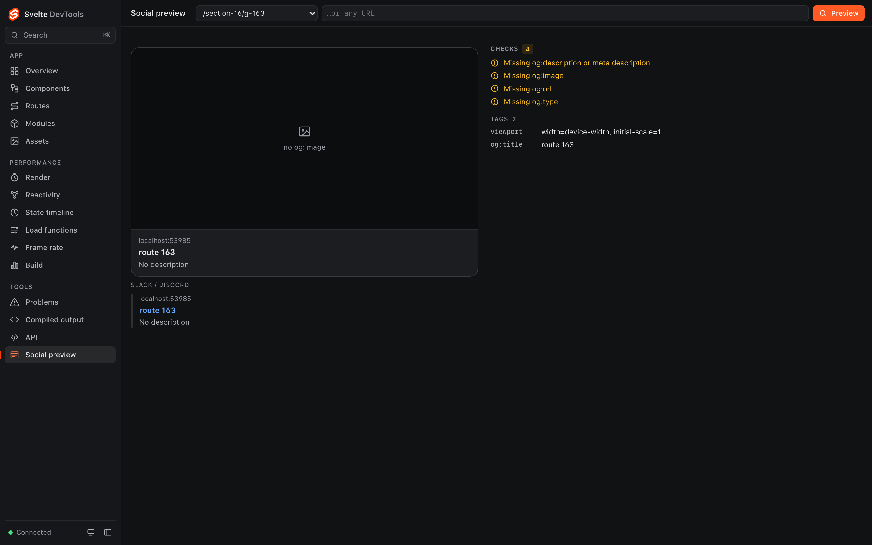 Social preview