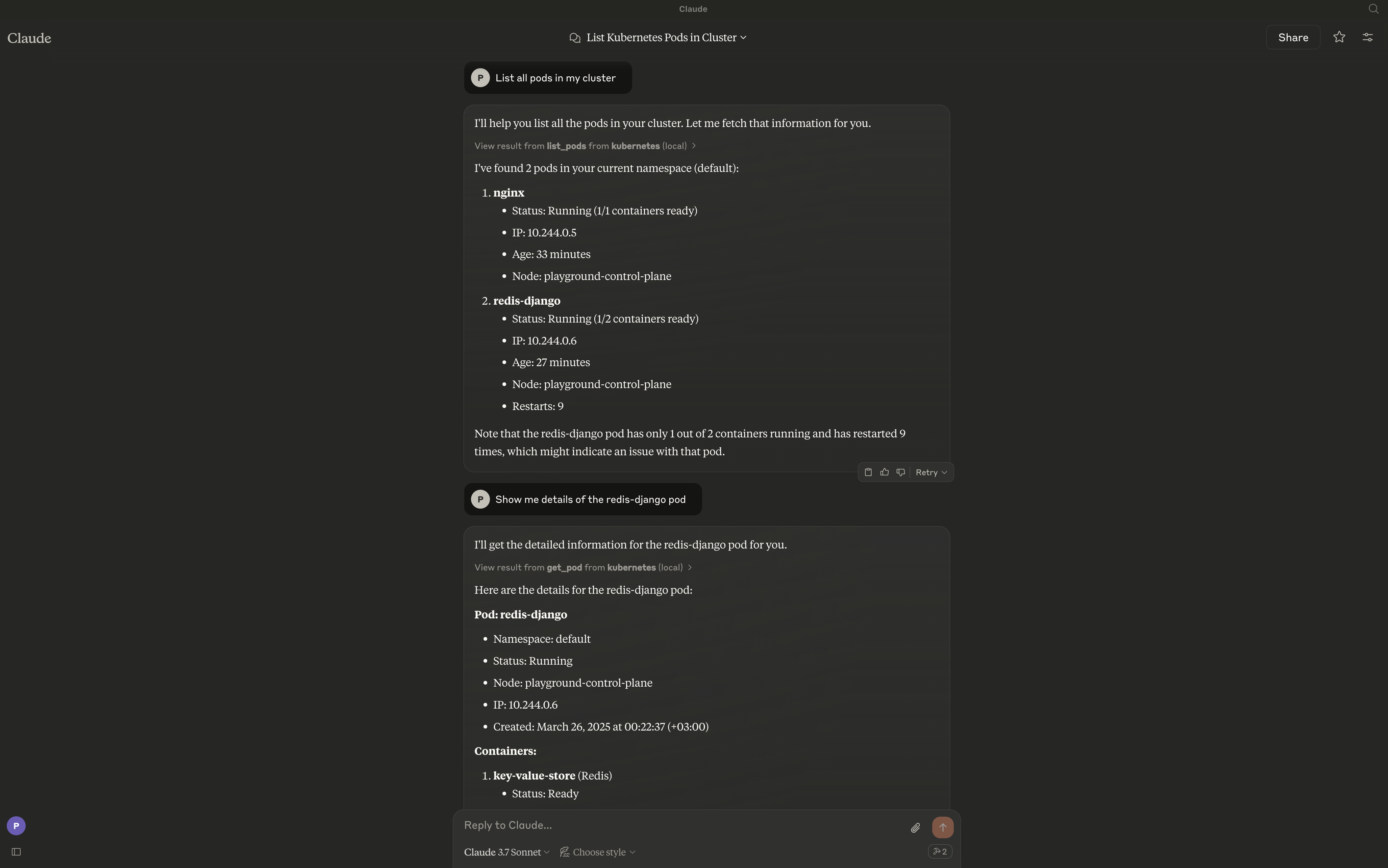 Kubernetes MCP Server