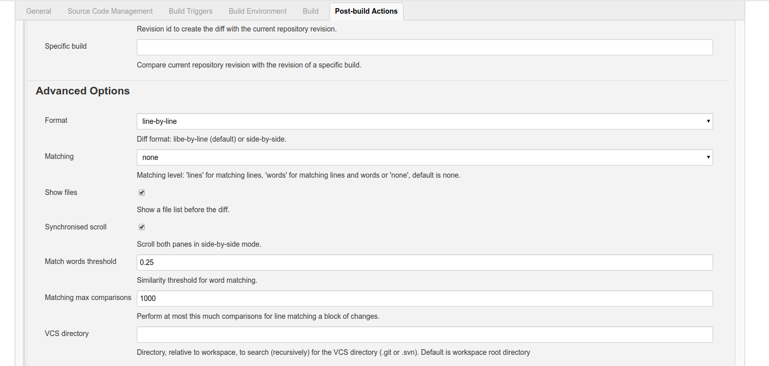 last changes config2