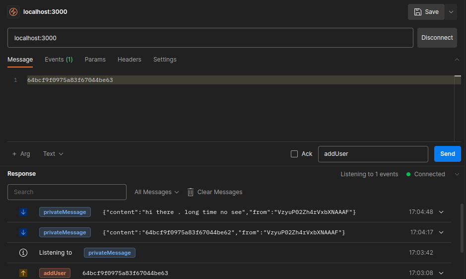 websocket typescript