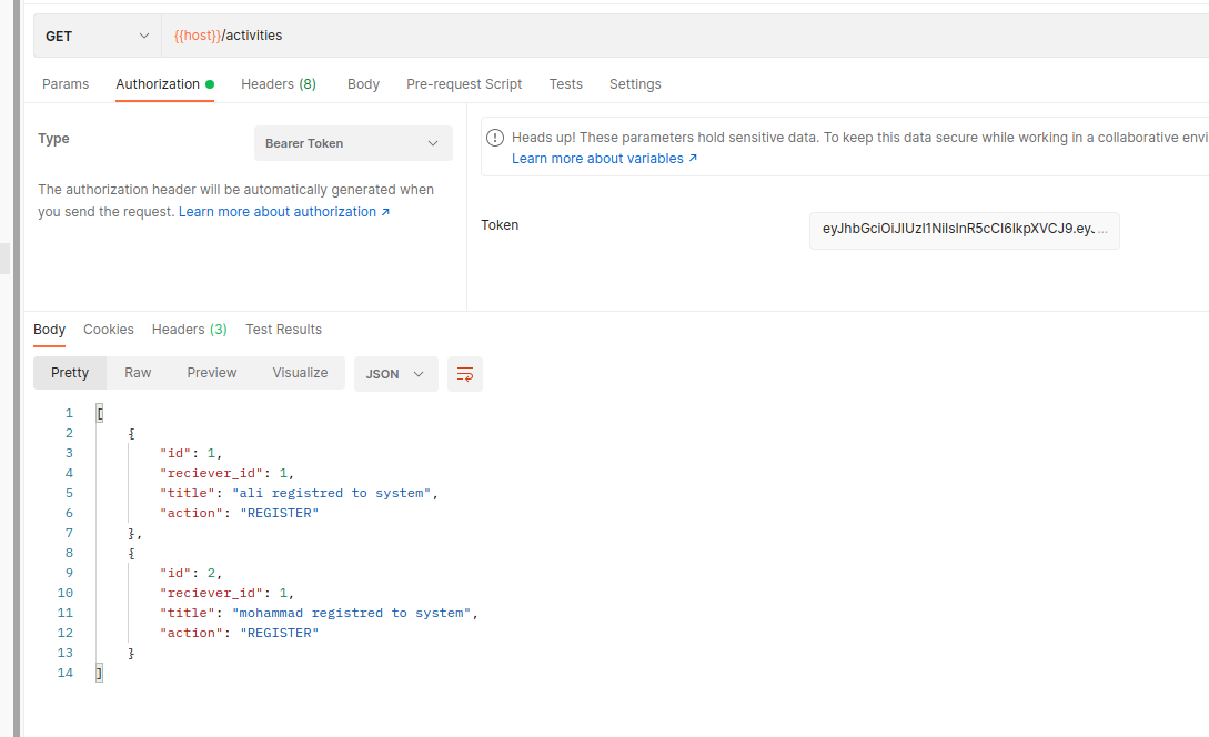 get stored notifications