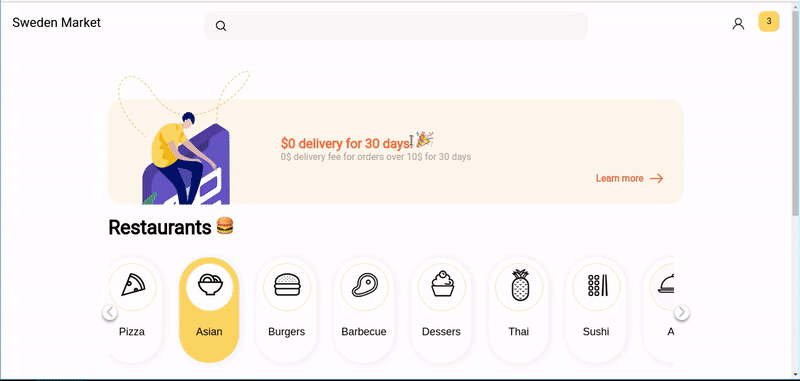 Video Sweden Food Market