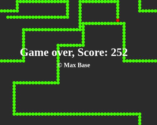 Web Snake Game