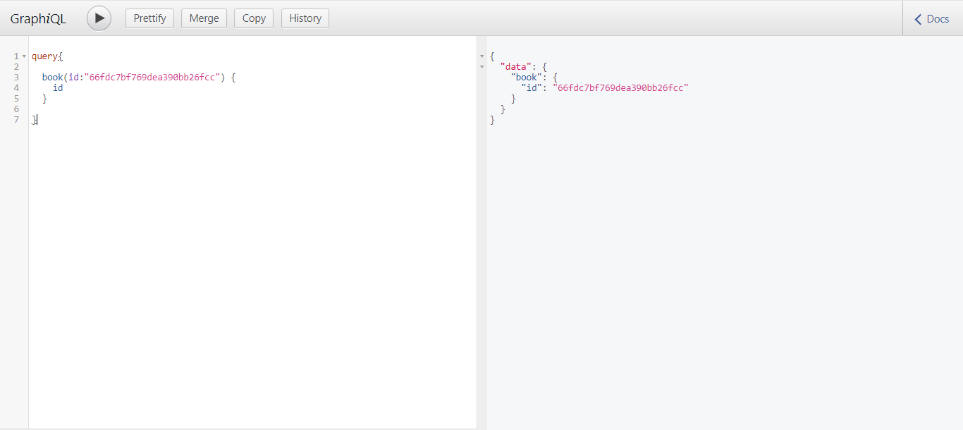 first nodejs graphql