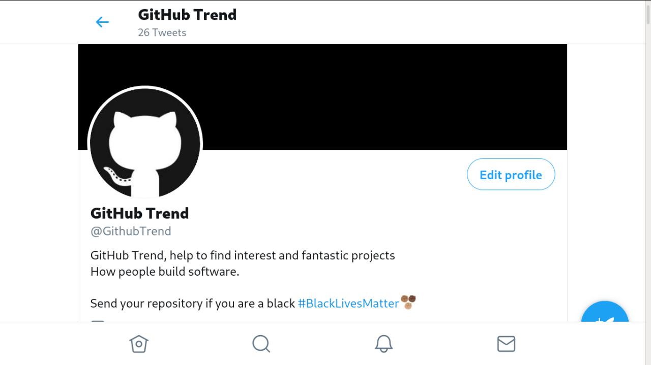 twitter-github-trend