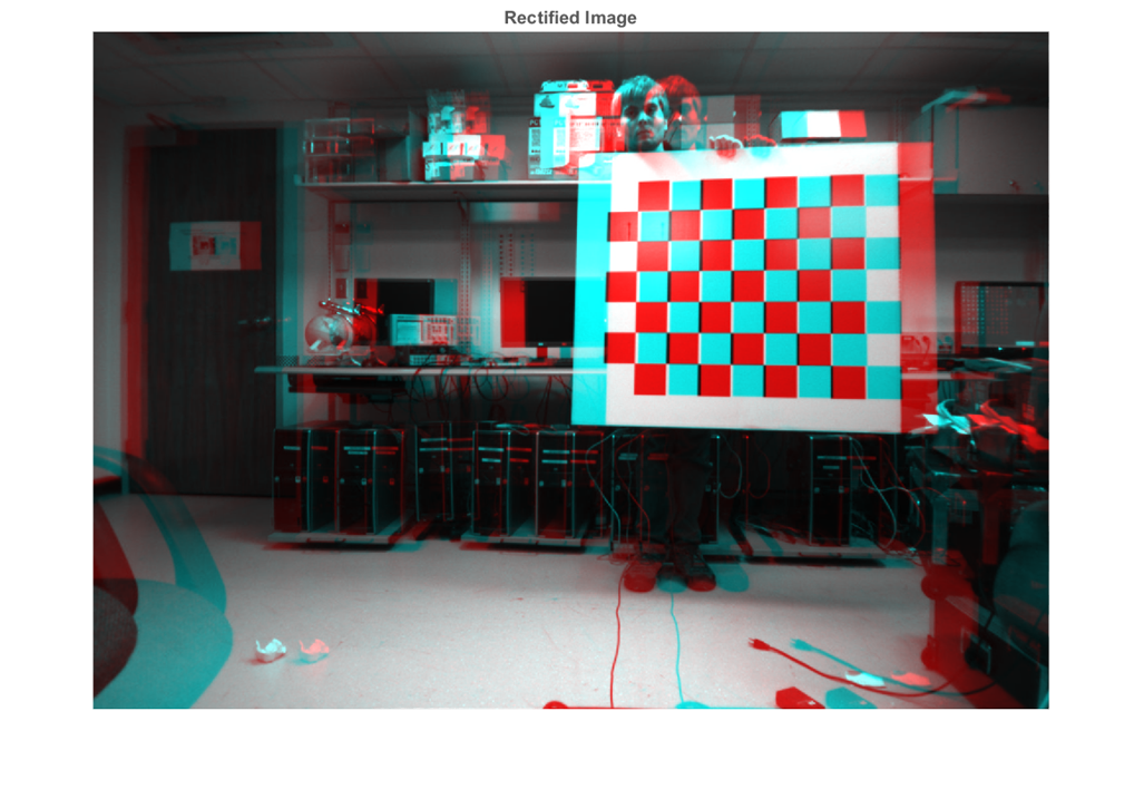 Figure 3 - Stereo anaglyph