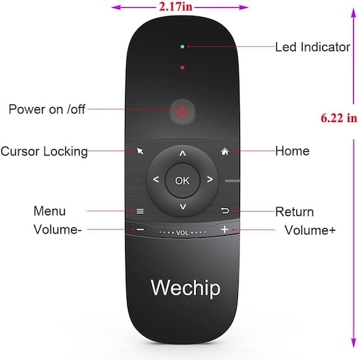 WeChip W1 universal remote control