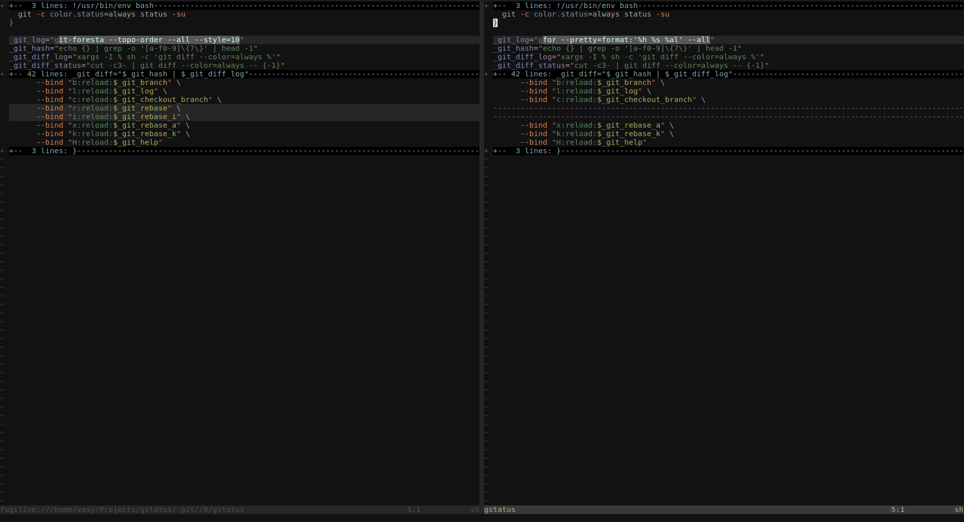 GitHub - basilgood/min.vim: vim colorscheme