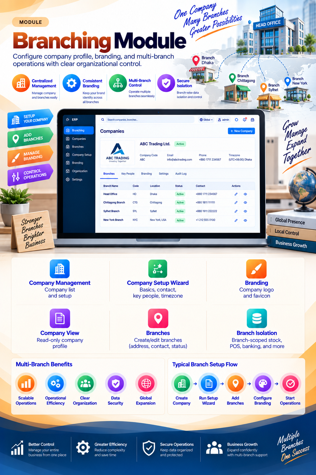 CognitixERP branching